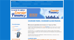 Desktop Screenshot of coursierparis.info
